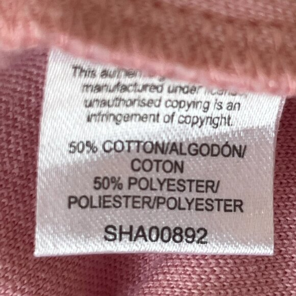 Ellesse Rimini Track Jacket Men's Medium M Pink Blue Stripes Retro Zip Up Sport - Picture 13 of 15